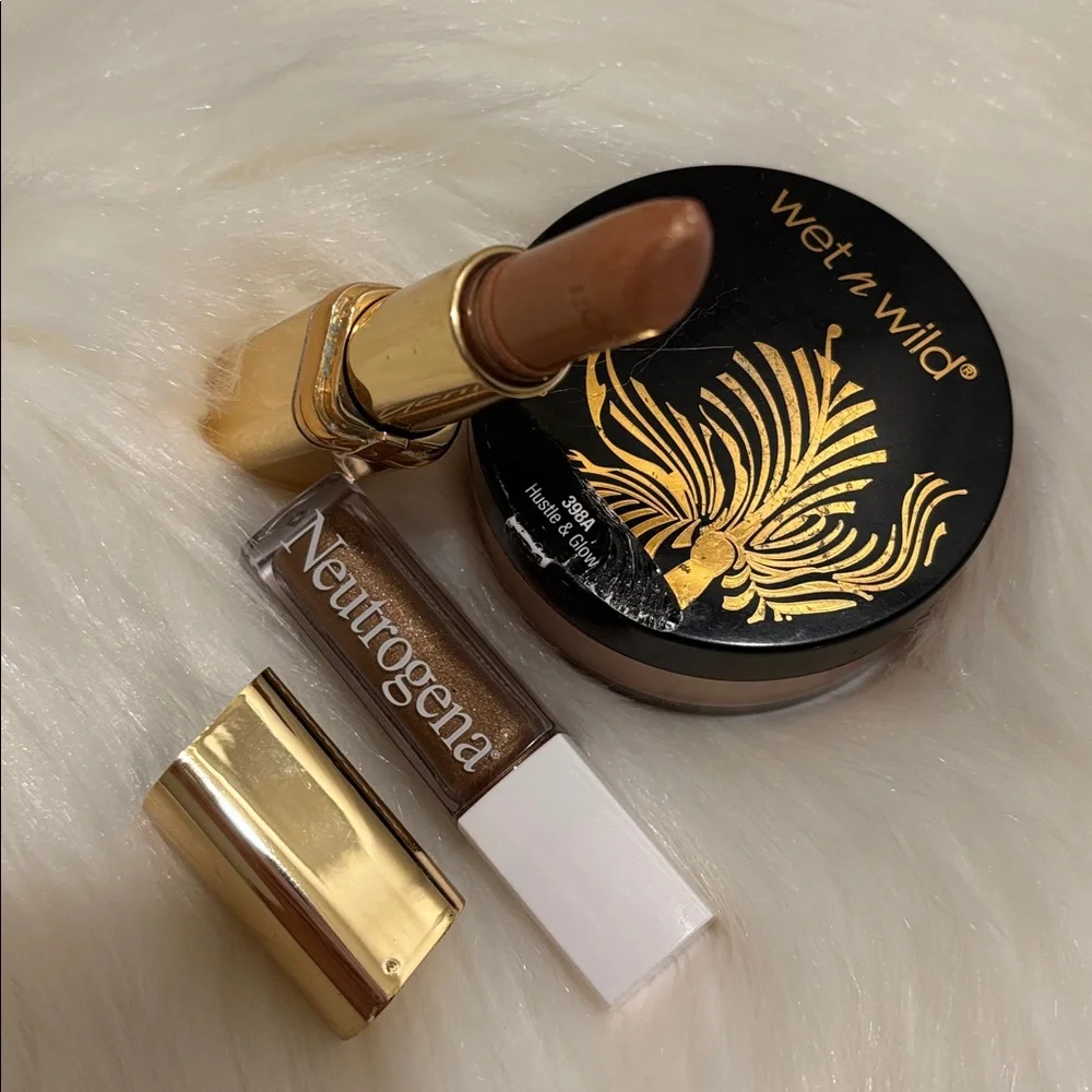 🩷Price is Firm🩷Make Up Bundle Wet Wild Hustle & Glow Bronzer + eyeshadow